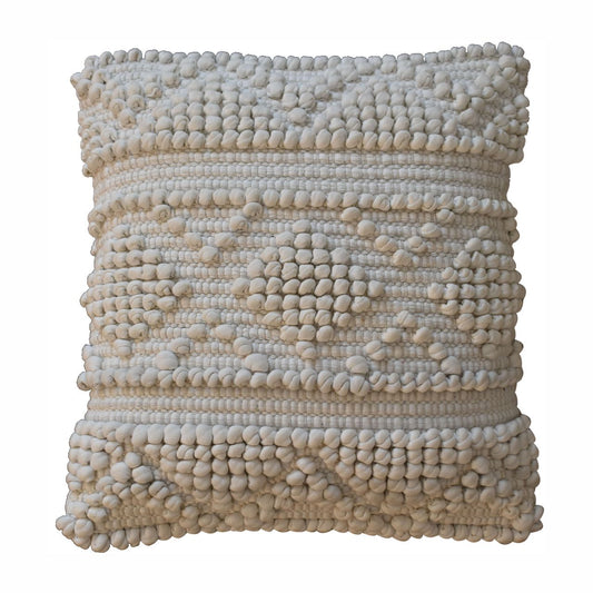 Nola Cushion Set of 2- Natural White - CasaFenix