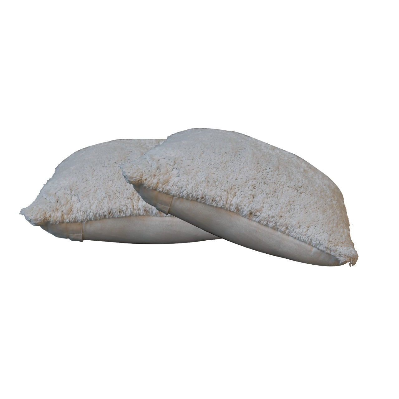 Fluffy Cushion Set of 2 - Cream - CasaFenix