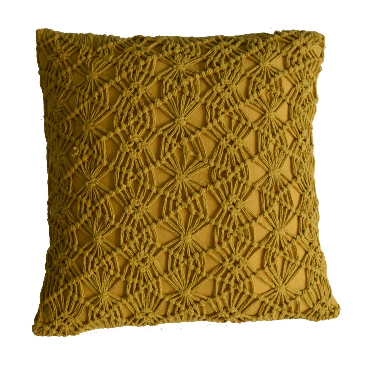 Mustard Maura Cushion - Set of 2 - CasaFenix