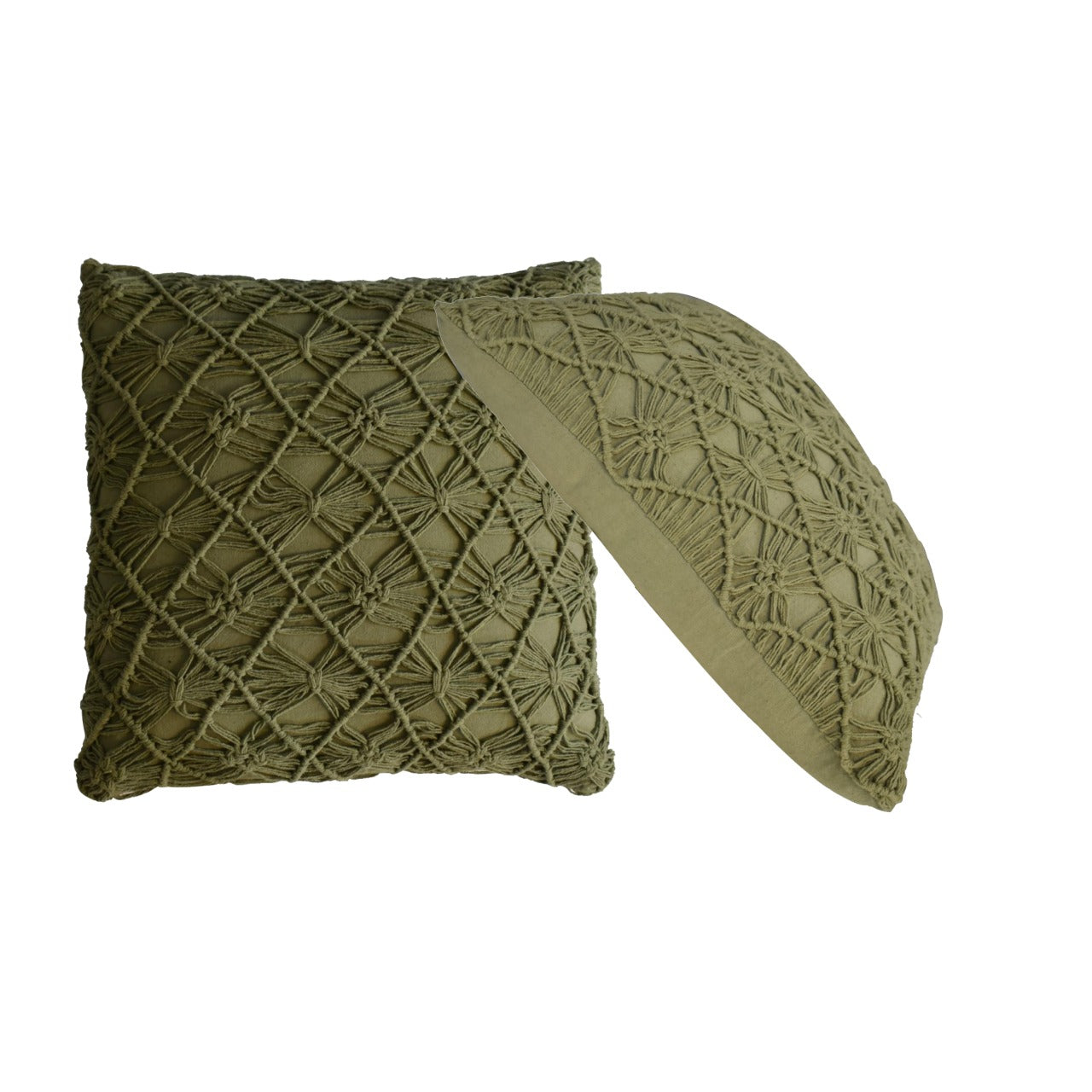 Green Maura Cushion - Set of 2 - CasaFenix