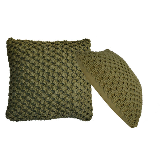 Myra Cushion Set of 2- Green - CasaFenix