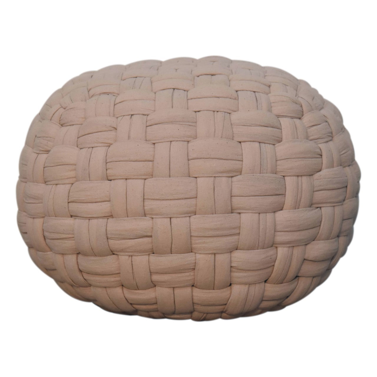 Tube Pouffe Cream - CasaFenix