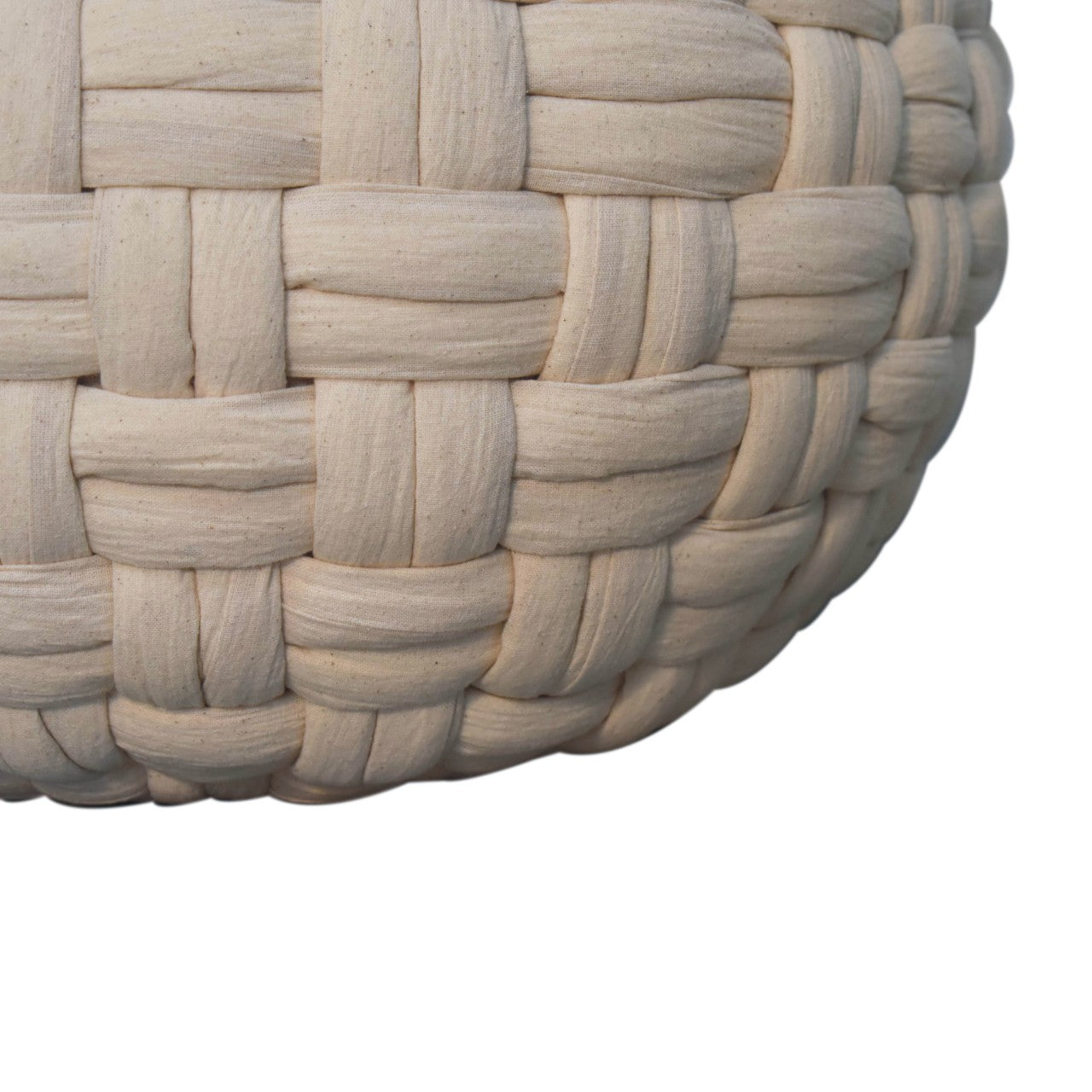 White Tube Pouffe - CasaFenix