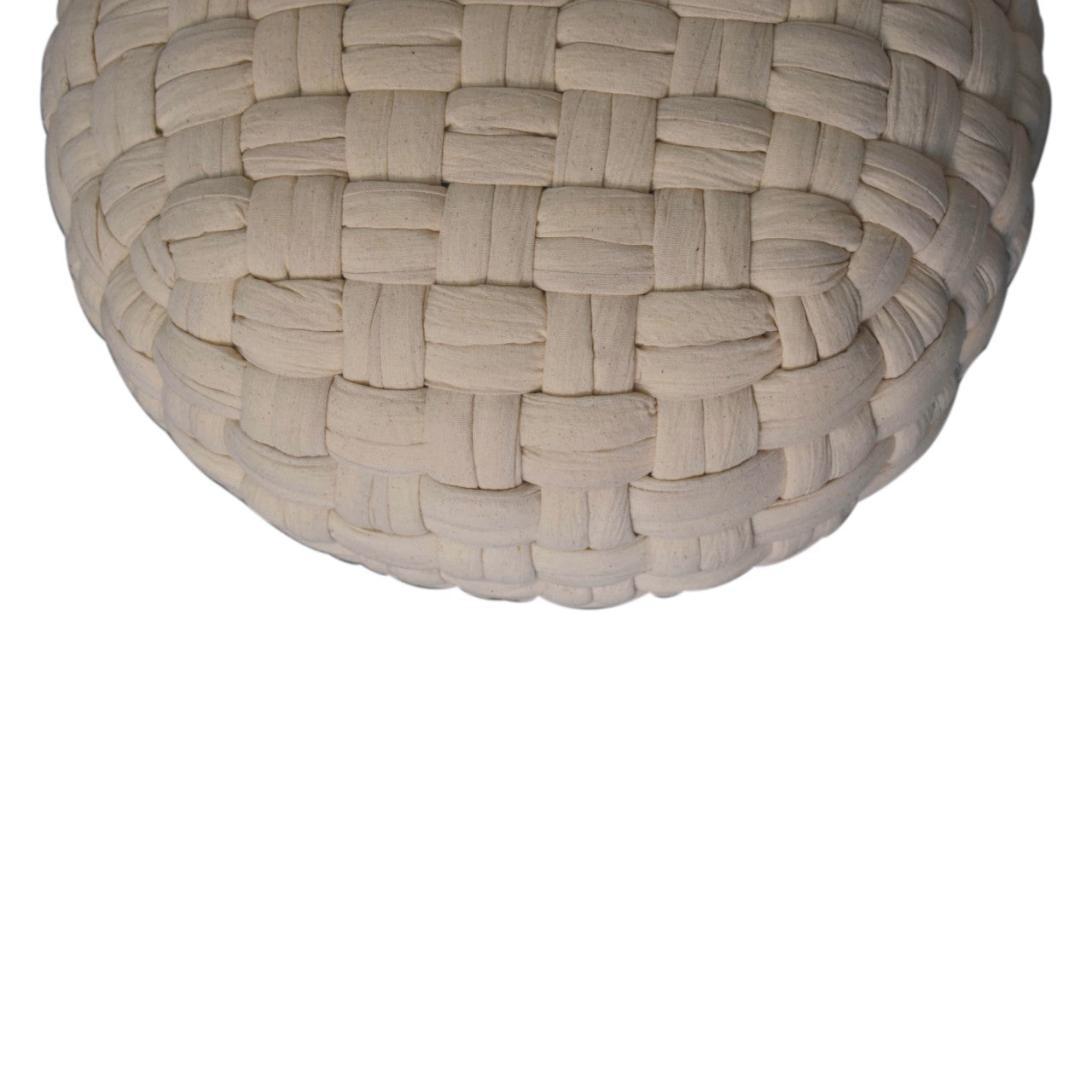 White Tube Pouffe - CasaFenix