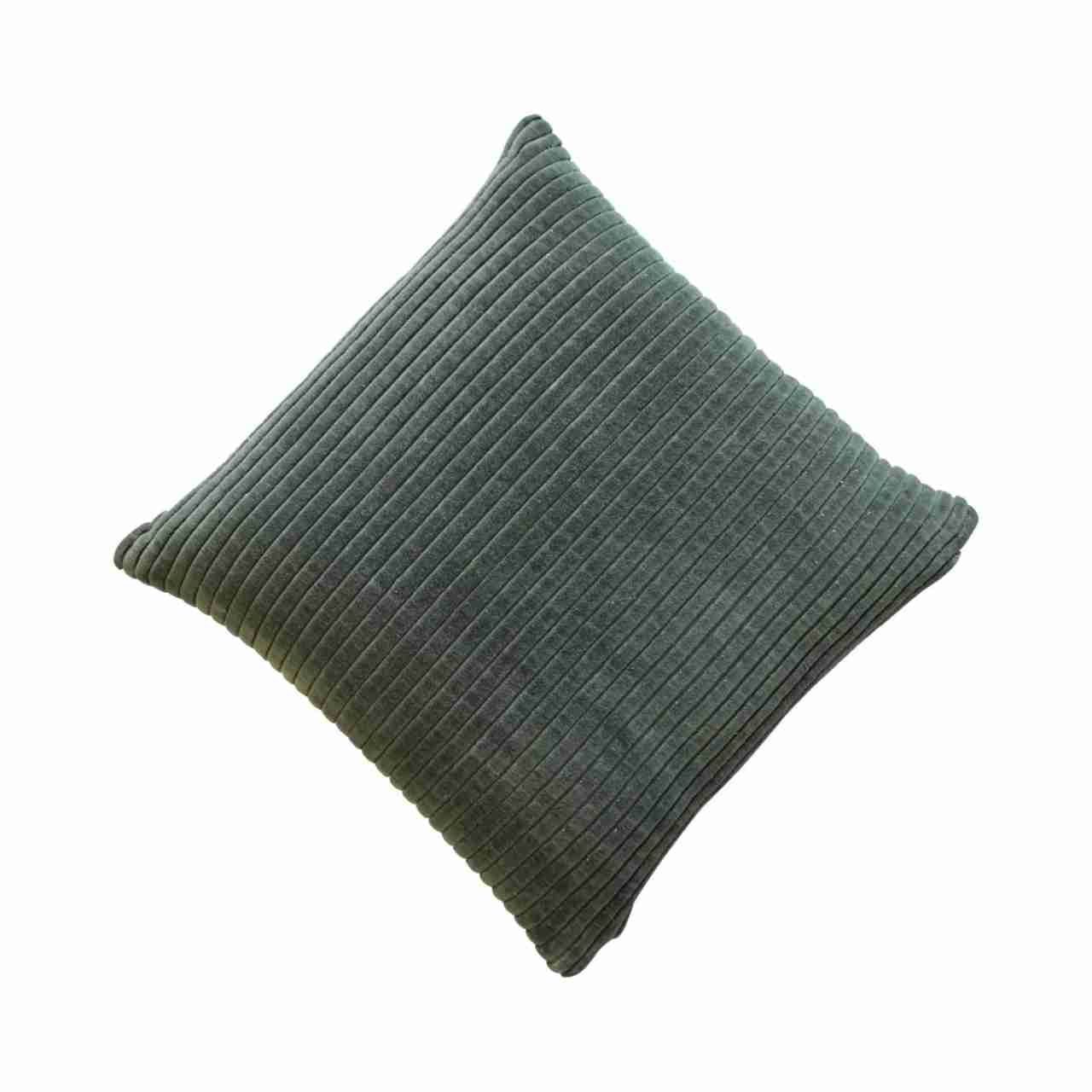 Ribbed Green Cushion Set of 2 - CasaFenix