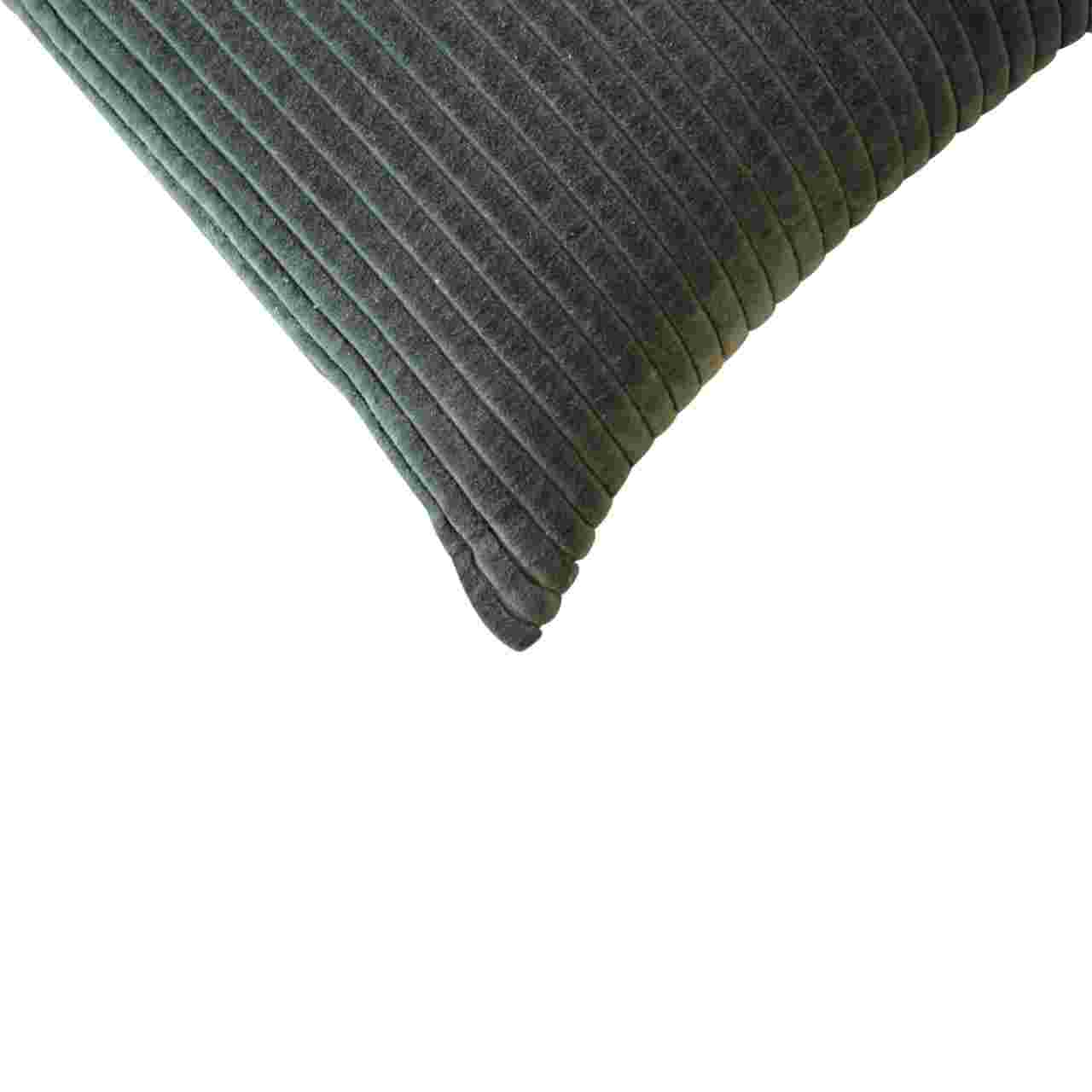 Ribbed Green Cushion Set of 2 - CasaFenix