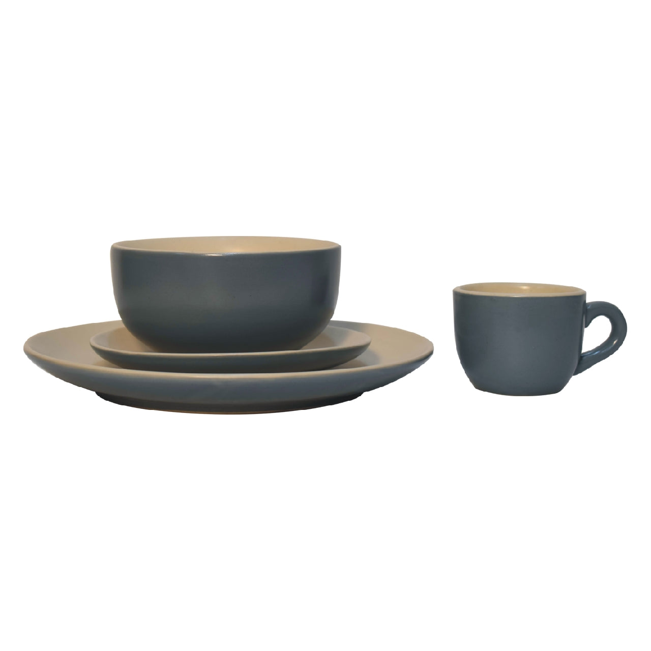 Haile Dinnerware Ceramic 4 Place Plate Set - CasaFenix