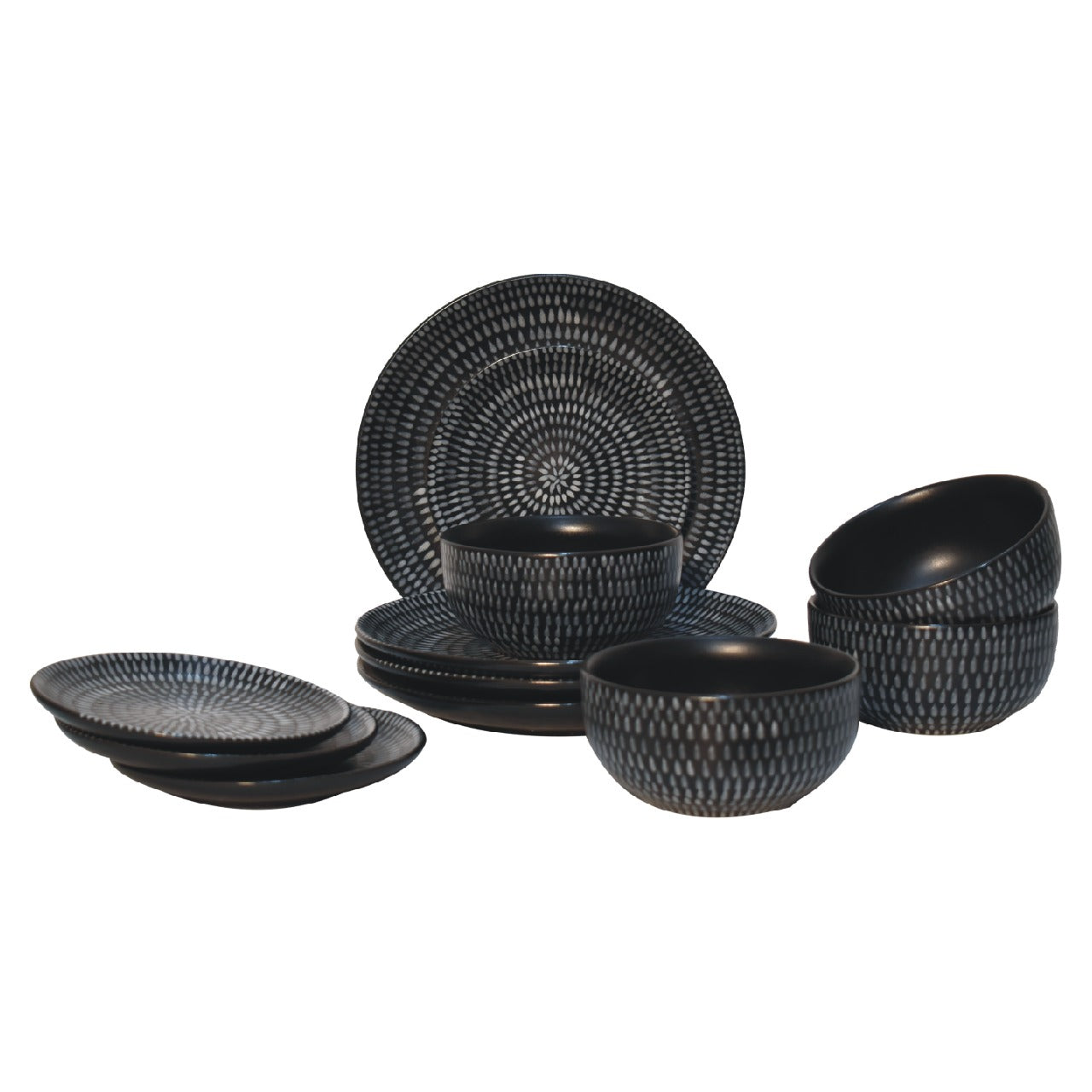 Marrisa Dinnerware 4 Plate Dinner Set - CasaFenix