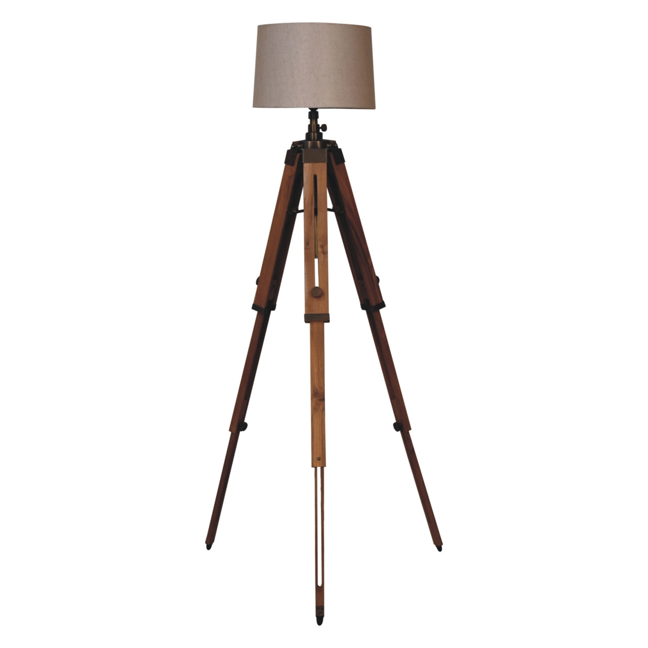 Wooden Tripod Floor Lamp - CasaFenix