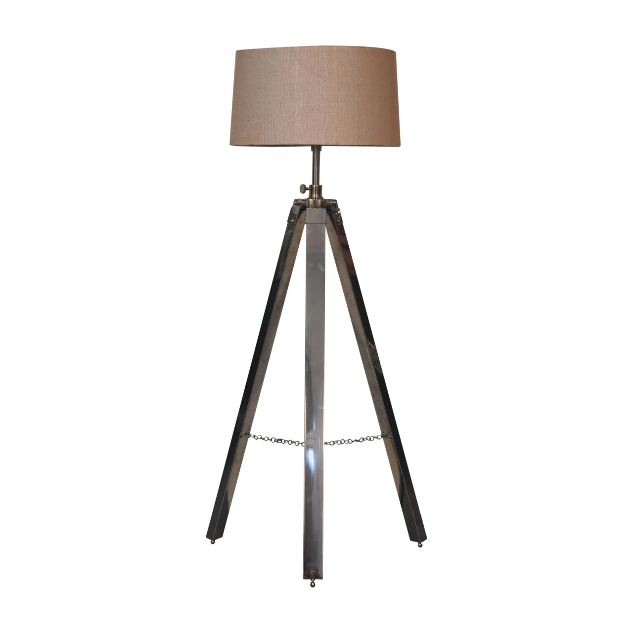 Chrome Tripod Floor Lamp - CasaFenix