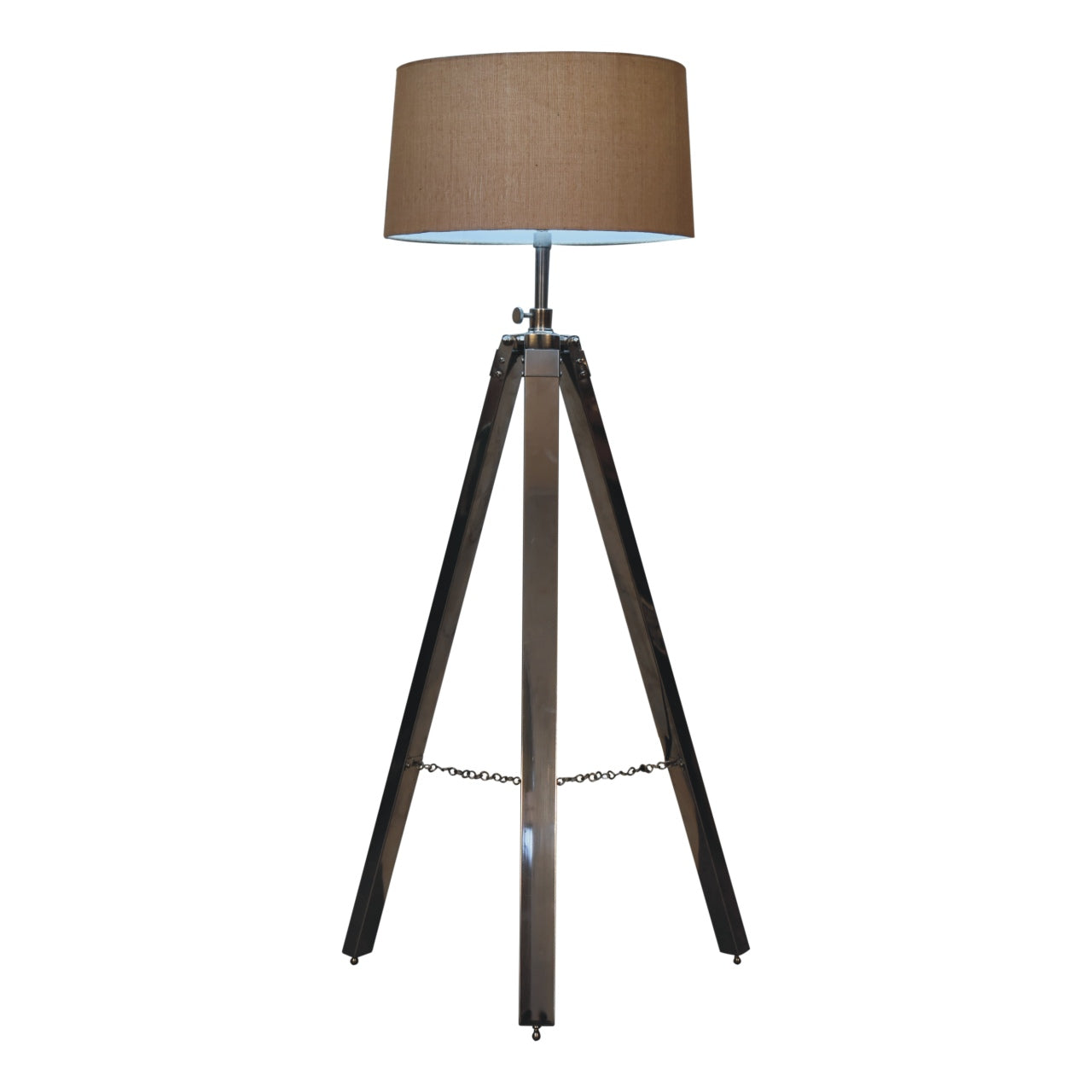 Chrome Tripod Floor Lamp - CasaFenix