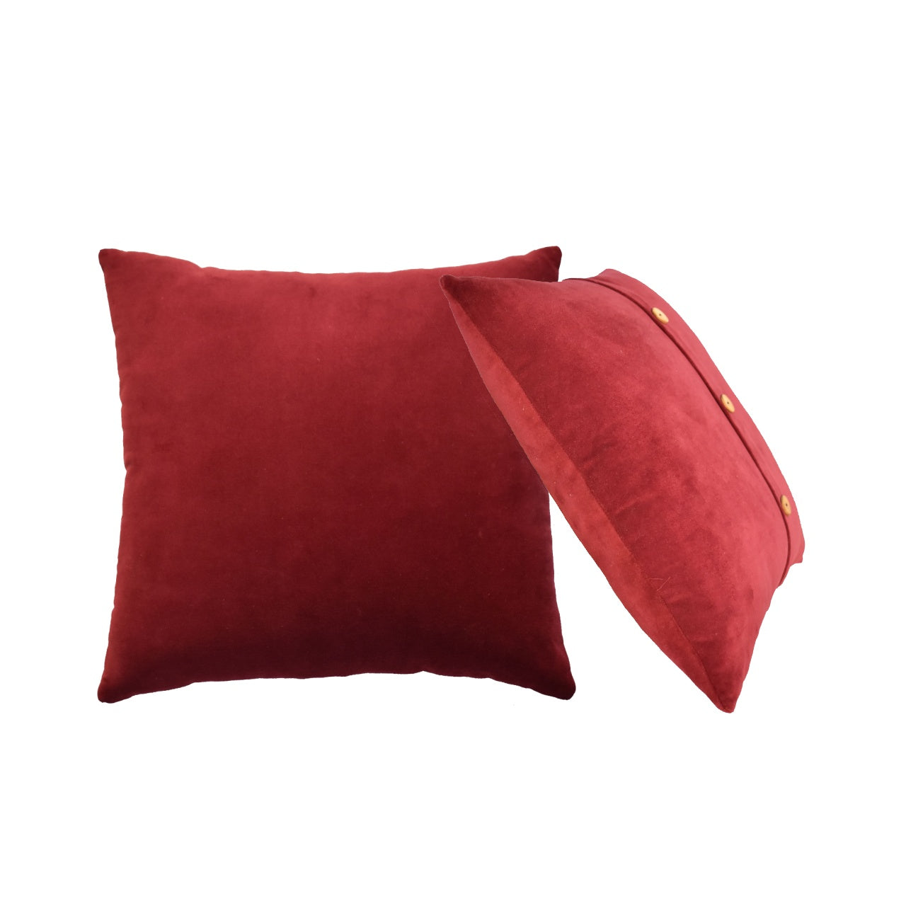 Quinn Cushion Set of 2 - Red - CasaFenix