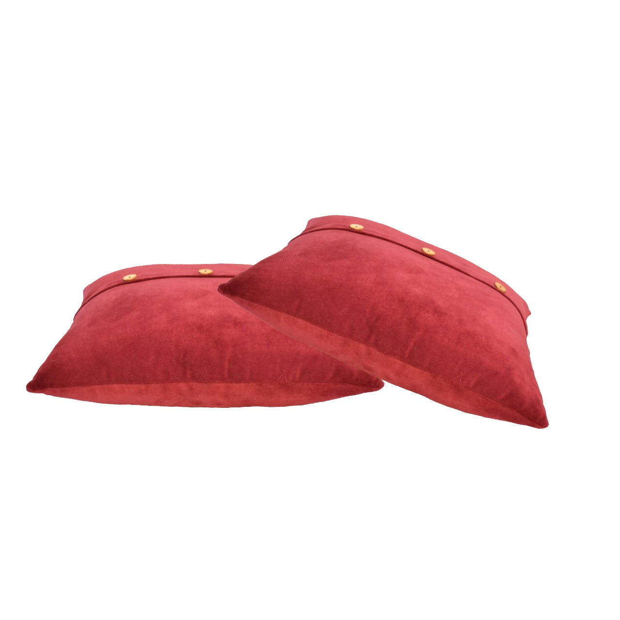 Quinn Cushion Set of 2 - Red - CasaFenix