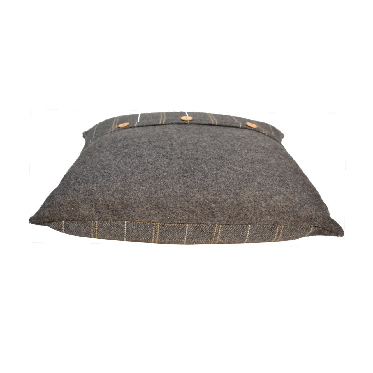 Quinn Cushion Set of 2 - Pewter Tweed - CasaFenix