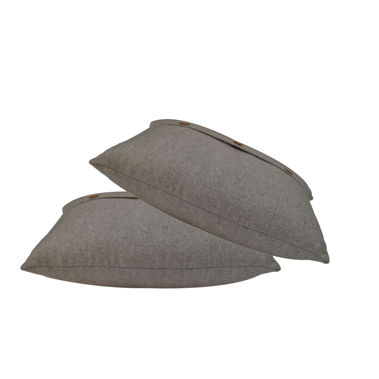 Quinn Cushion set of 2 - Grey Tweed - CasaFenix