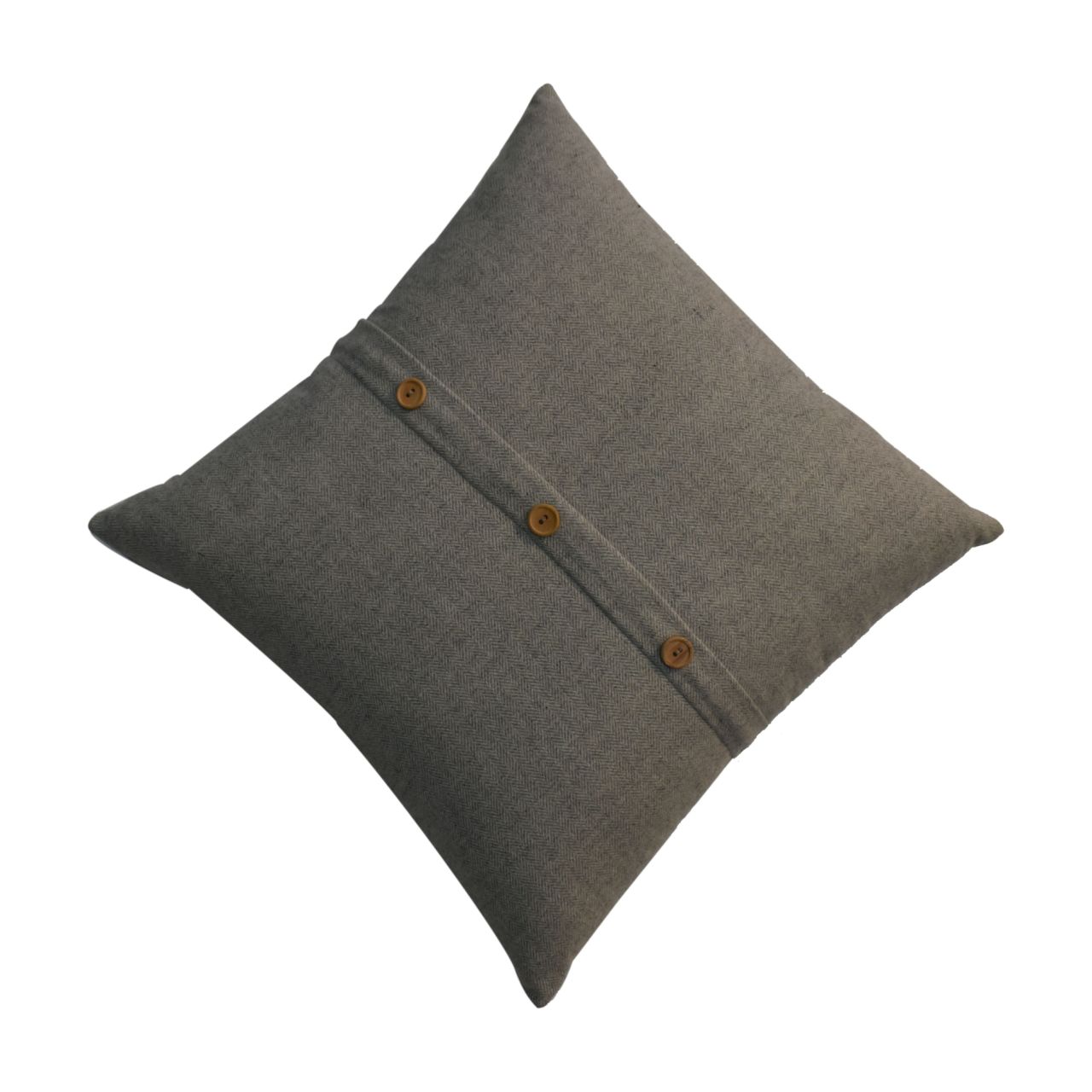 Quinn Cushion set of 2 - Grey Tweed - CasaFenix