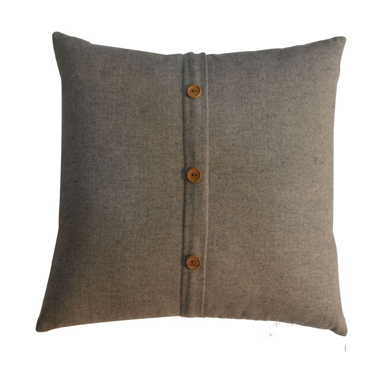 Quinn Cushion set of 2 - Grey Tweed - CasaFenix