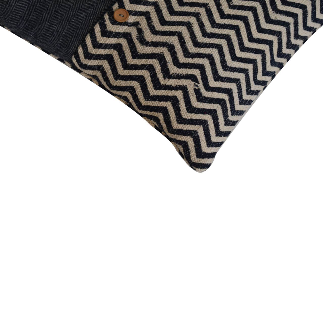 Quinn Cushion set of 2 - Durrie & Black Tweed - CasaFenix