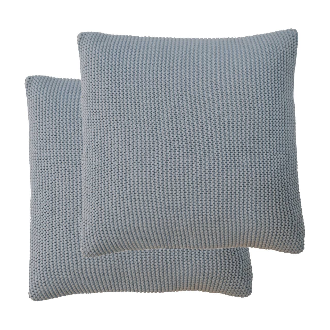 Blue Cotton Cushion Set of 2 - CasaFenix