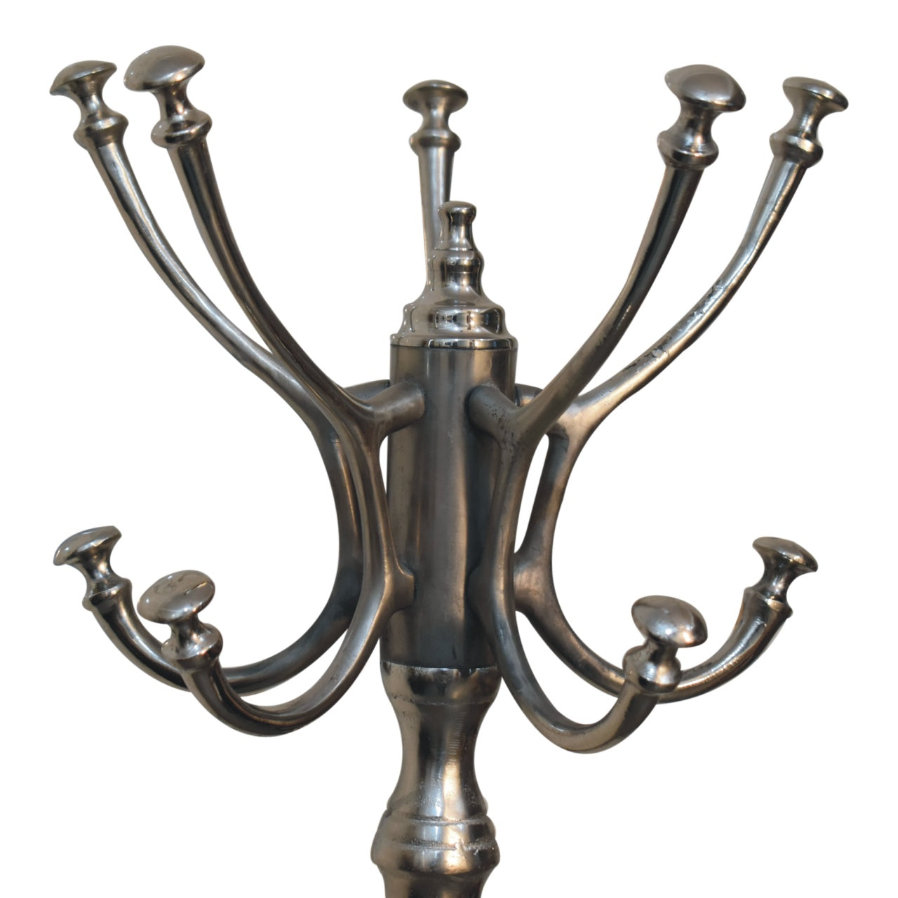 Silver Coat Stand - CasaFenix