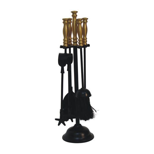 Armour Brass Fire Tool Set - CasaFenix