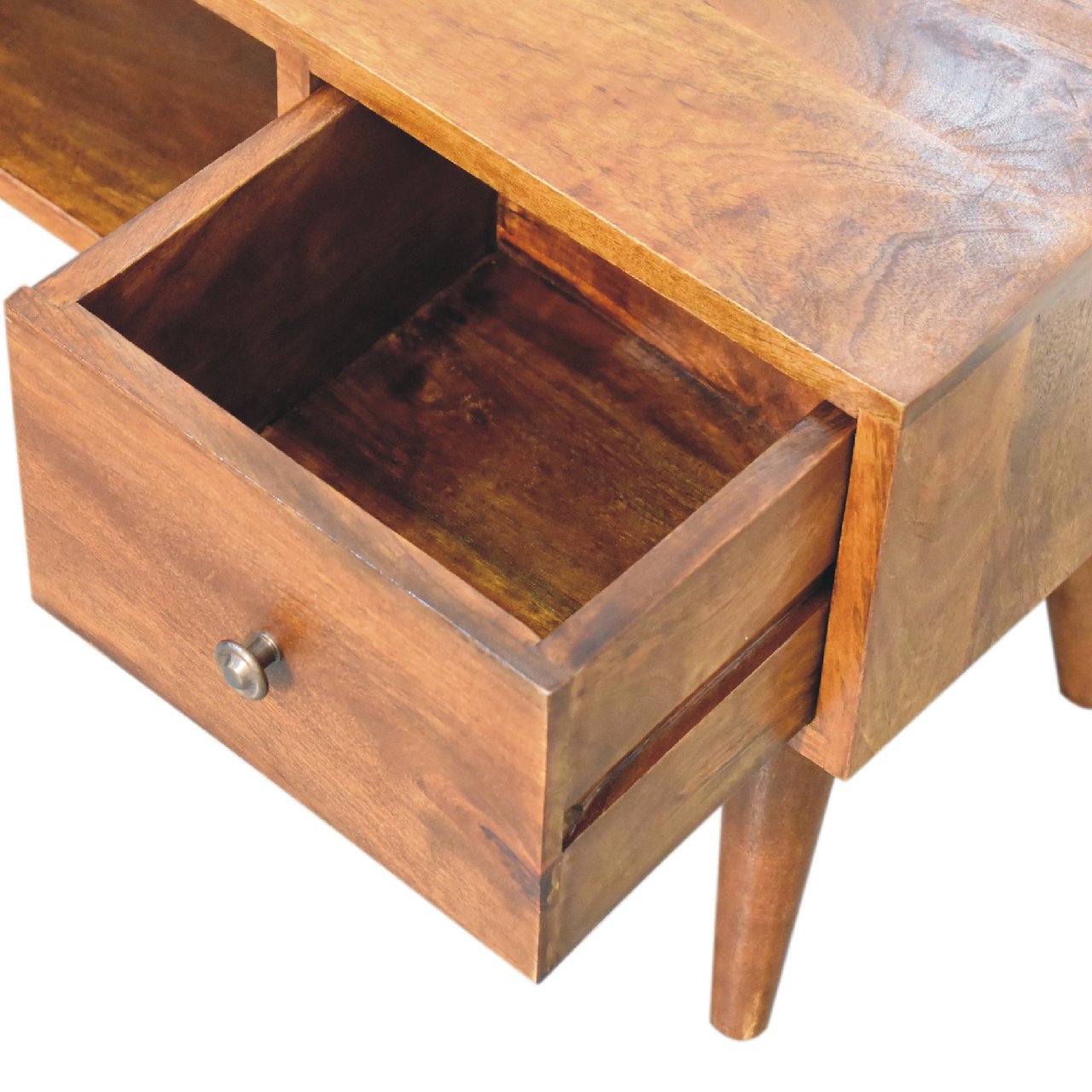 Classic Chestnut 2 Drawer Coffee Table - CasaFenix