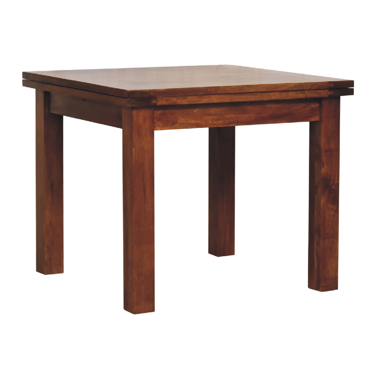 Chestnut Extending Butterfly Small Dining Table - CasaFenix