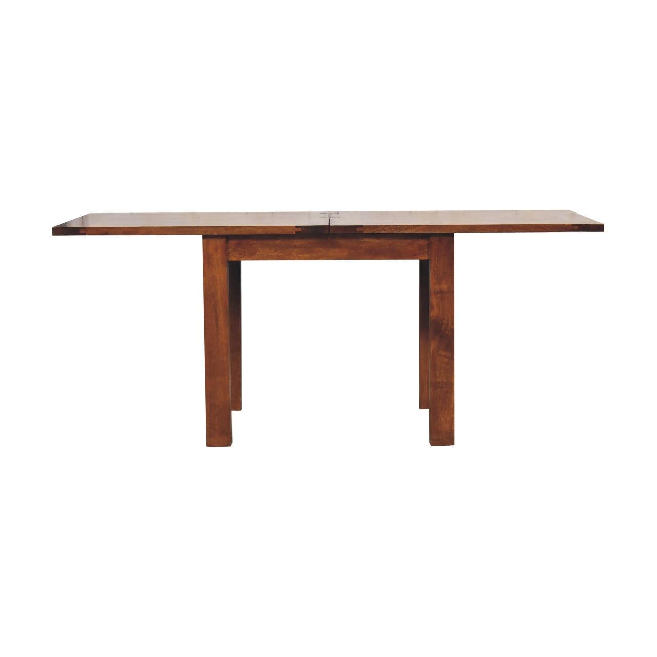 Chestnut Extending Butterfly Small Dining Table - CasaFenix