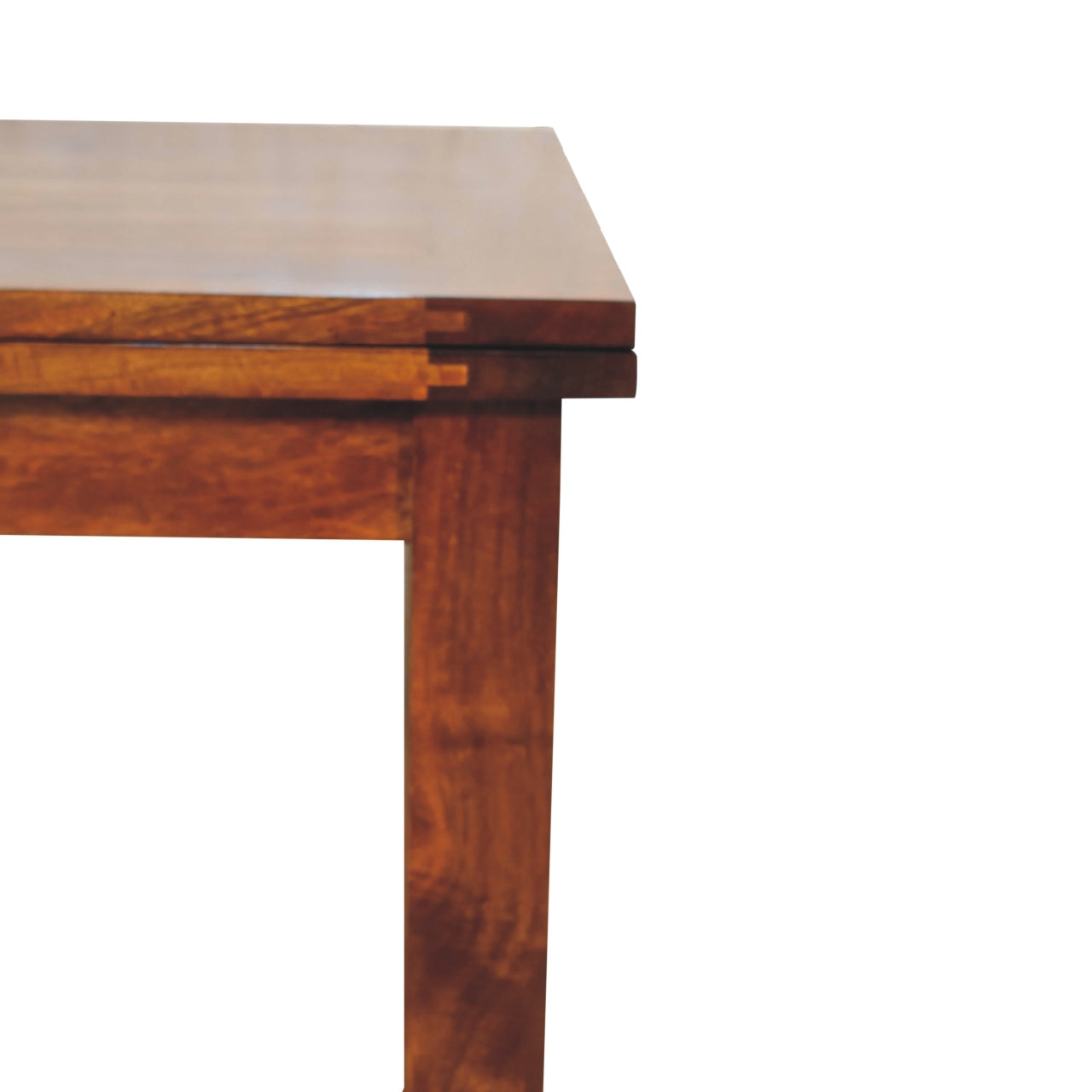 Chestnut Extending Butterfly Small Dining Table - CasaFenix