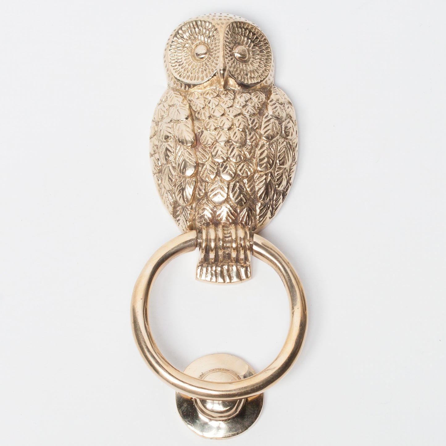 Brass Owl Door Knocker