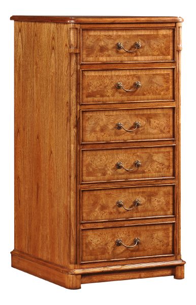 Cheshire Walnut Collection Home Office 3 Drawer Filing Cabinet - CasaFenix